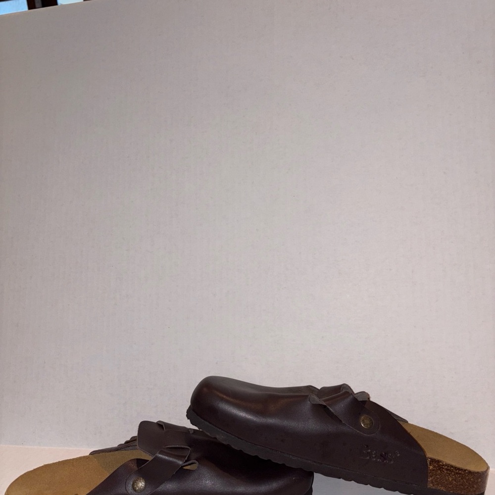Bass Men's Brown Clogs 11.5